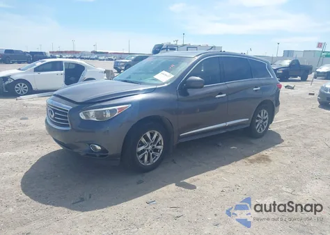 2013 Infiniti Jx35 z USA, uszkodzony, nr VIN 5N1AL0MN7DC345575